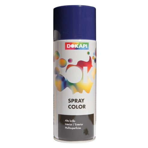 Spray Dokapi dorado, cobre y plata