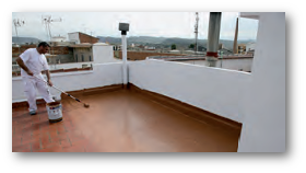 Impermeabilización de terrazas y tejados